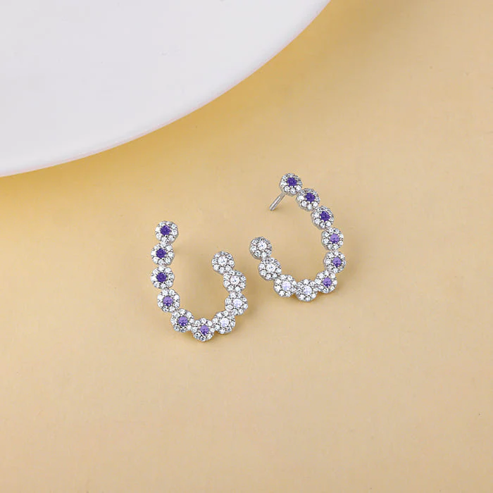 Silver Azul Muse Earrings - Image 2