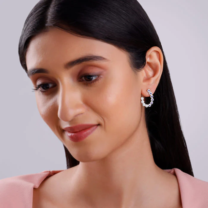 Silver Azul Muse Earrings - Image 3