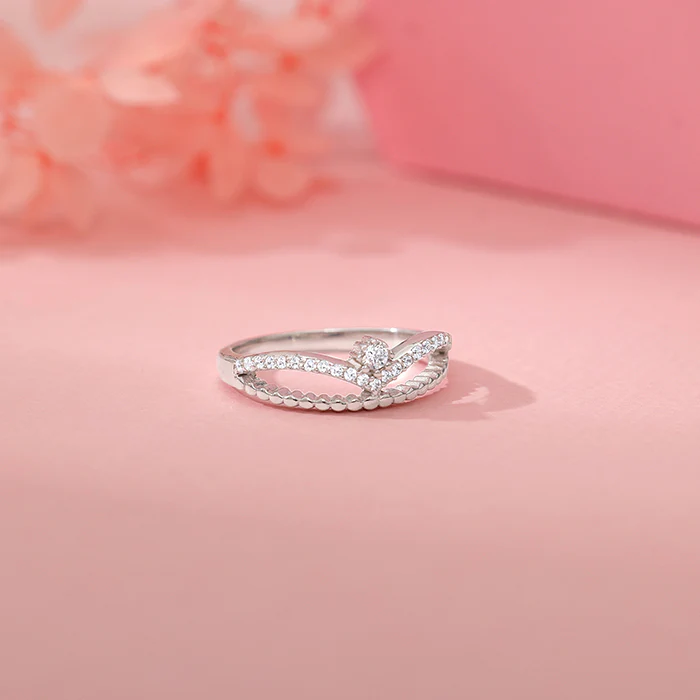 Silver Be My Queen Ring - Image 2