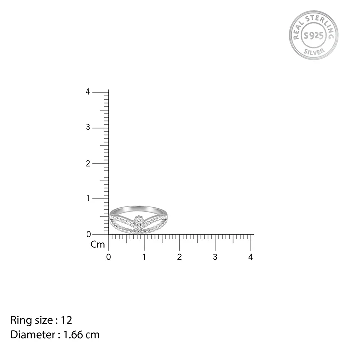 Silver Be My Queen Ring - Image 5