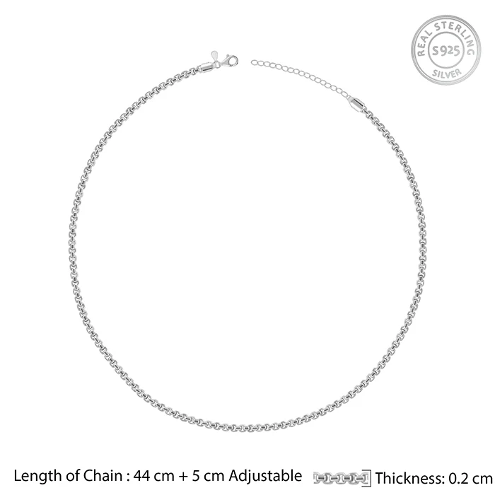 Silver Belcher Chain - Image 5
