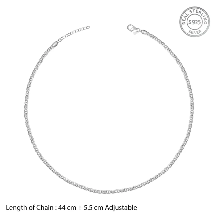 Silver Belcher Short Chain - Image 5