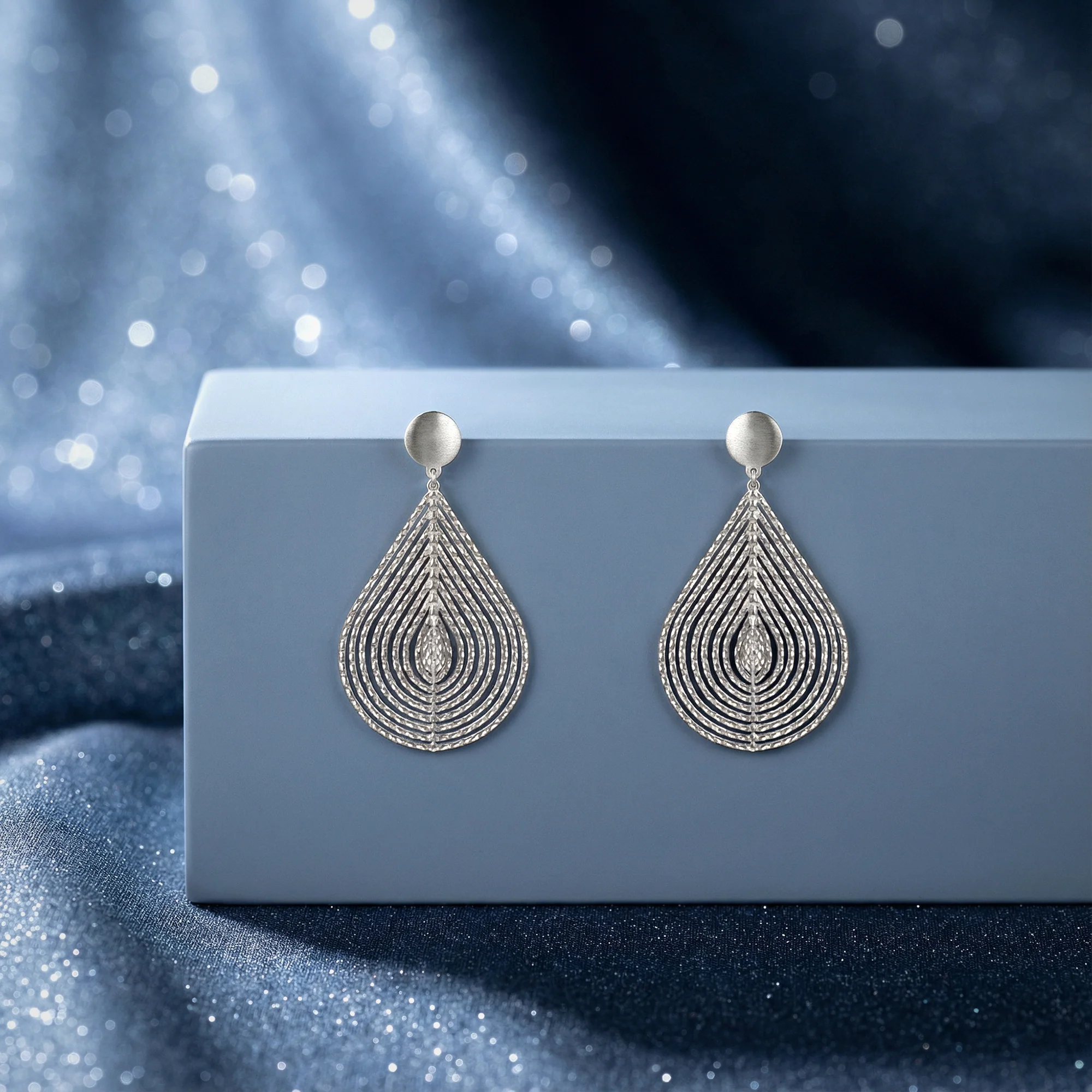Silver Believer Earrings