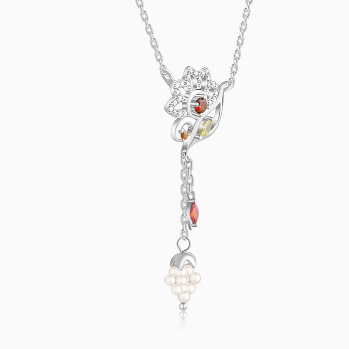 Silver Bhavani Necklace - Image 4