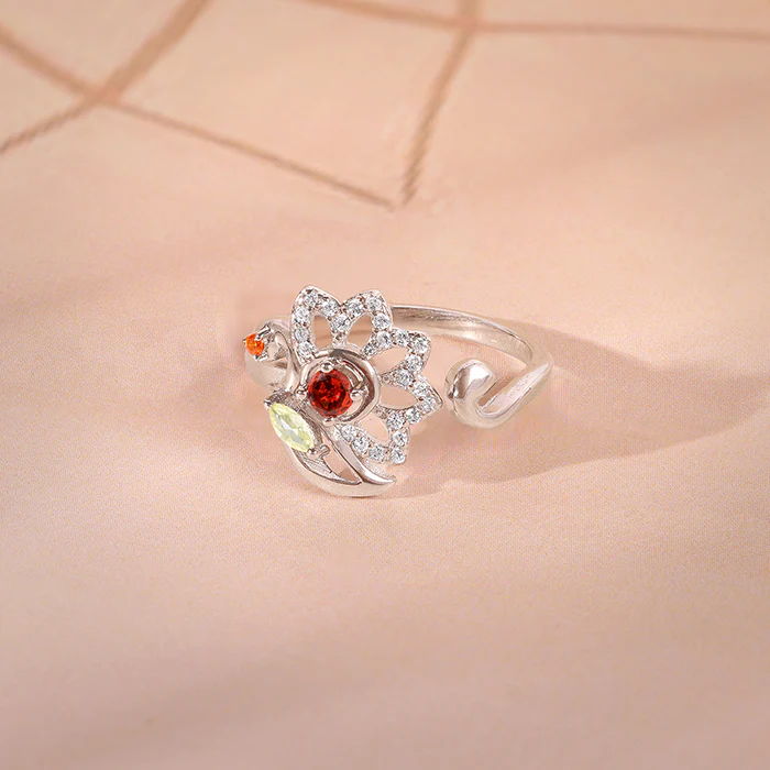 Silver Bhavani Ring - Image 2