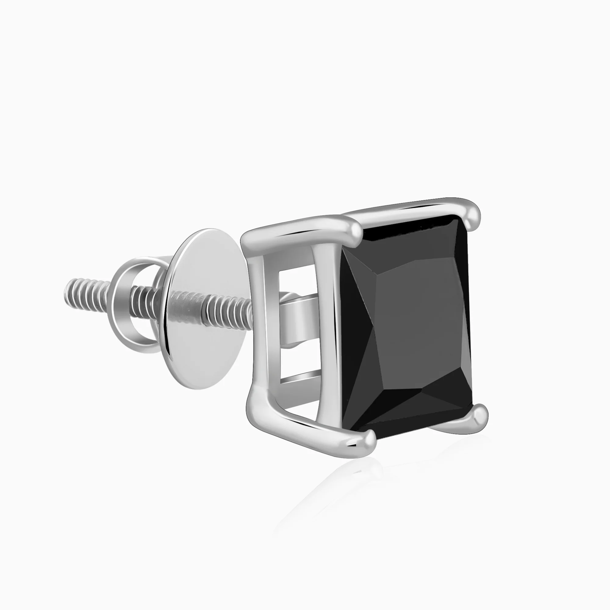 Silver Black Shadow Stud For Him - Image 4