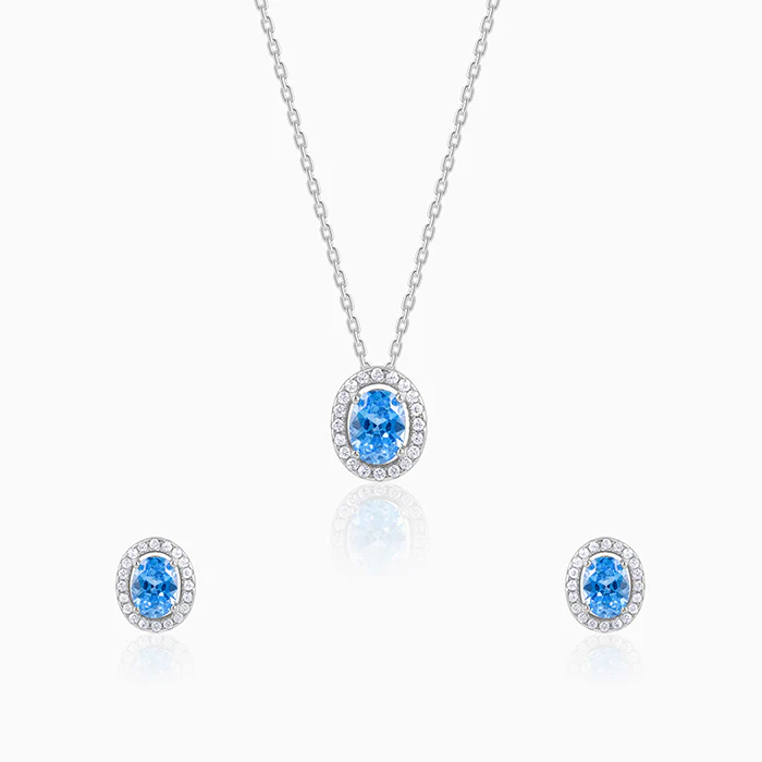 Silver Blue Dreams Set