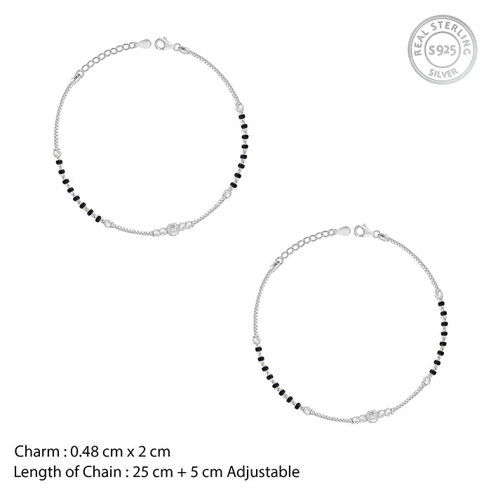 Silver Breeze Anklet - Image 4