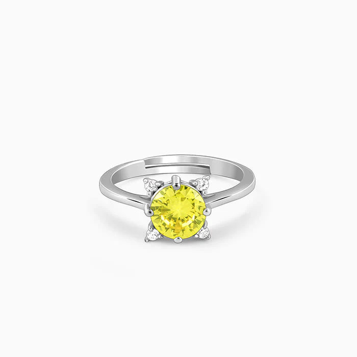 Silver Brightest Sparkle Ring
