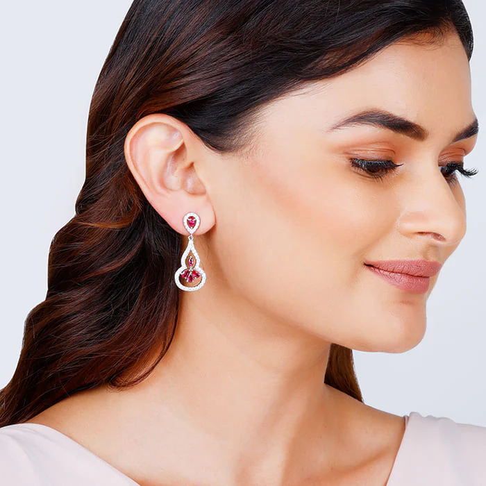 Silver Byzantine Beauty Earrings - Image 3