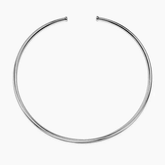 Silver Classic Hasli Necklace