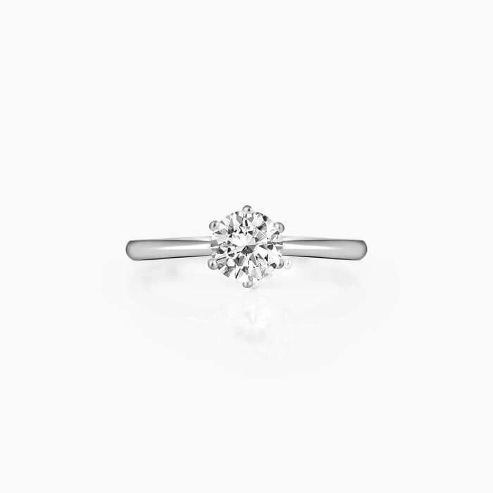 Silver Classic Vintage Solitaire Pendant & Ring Set - Image 3