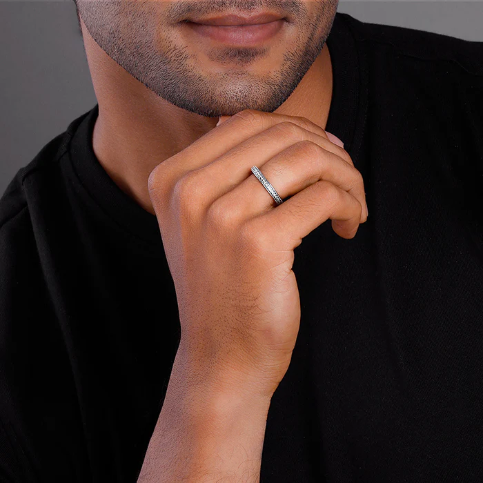 Silver Czar Ring For Him - Image 4