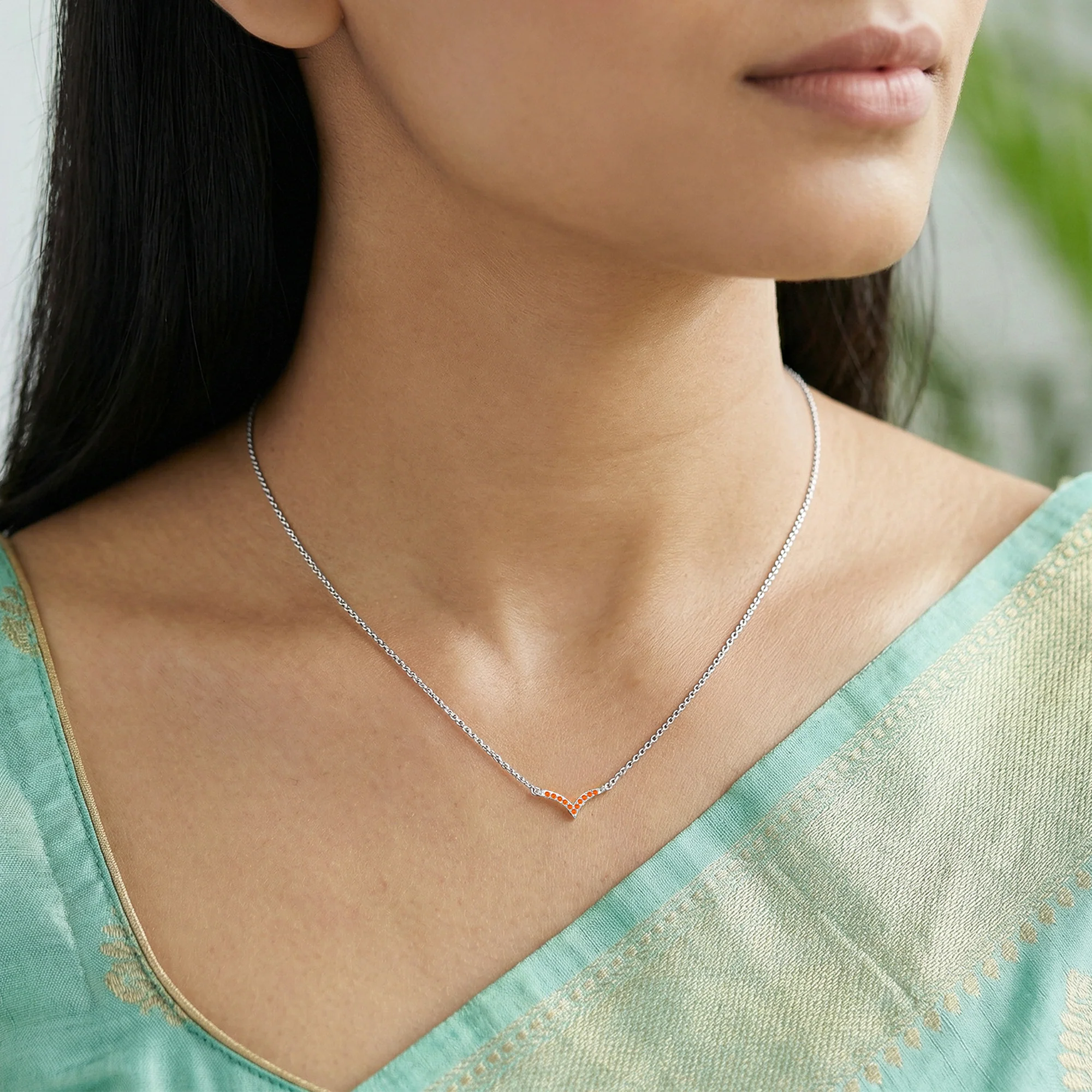 Silver Coatlicue Necklace - Image 3