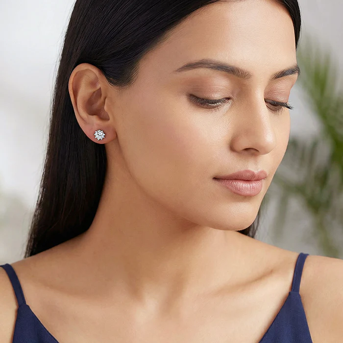 Silver Counting Stars Studs - Image 5