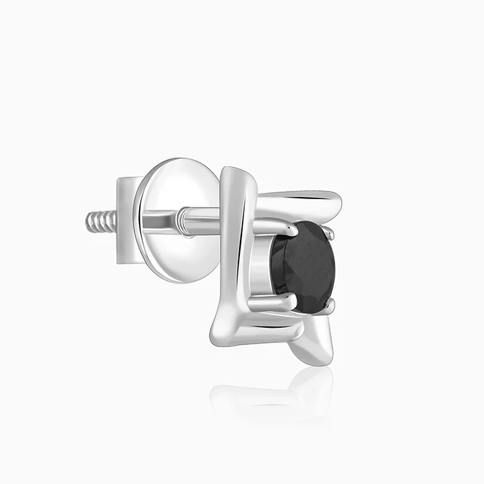 Silver Cubeit Stud For Him - Image 5