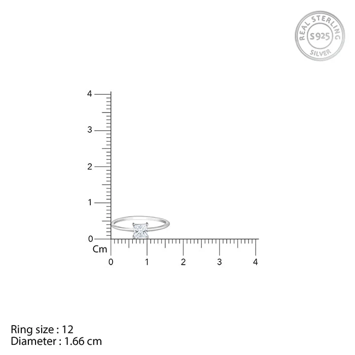 Silver Cubic Beauty Ring - Image 5