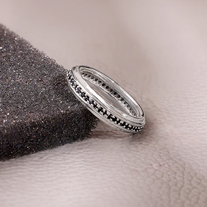 Silver Dapper Ring For Him - Image 2