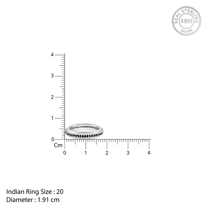 Silver Dapper Ring For Him - Image 6