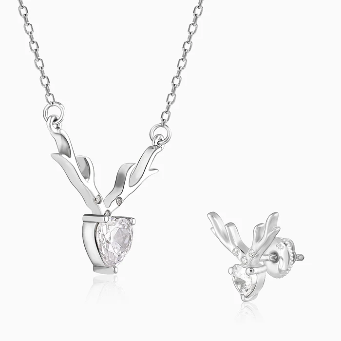 Silver Deer Heart Set - Image 6