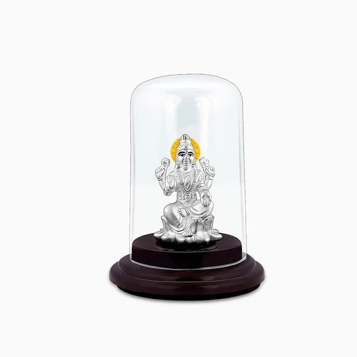 Silver Dhana Lakshmi Idol - Image 2