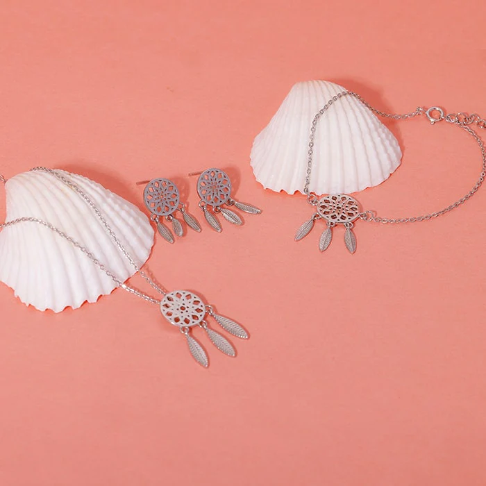 Silver Dreamcatcher Set of 3 - Image 7