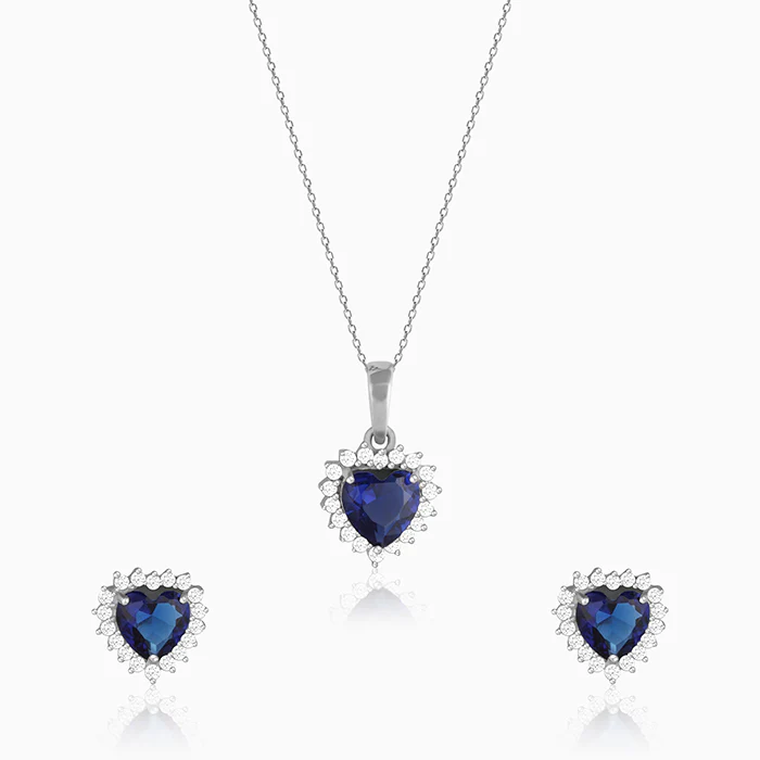 Silver Heart Of The Ocean Set - Image 5