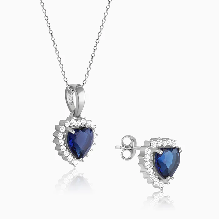 Silver Heart Of The Ocean Set - Image 6