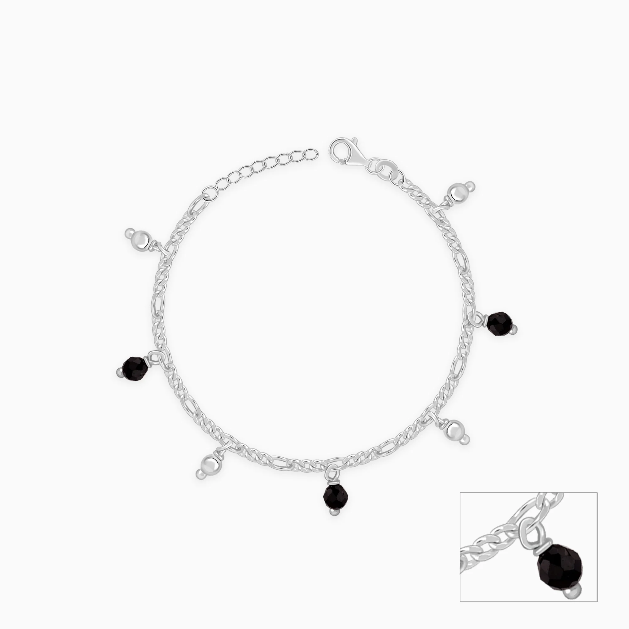 Silver Dua Kids Anklet Pair - Image 3