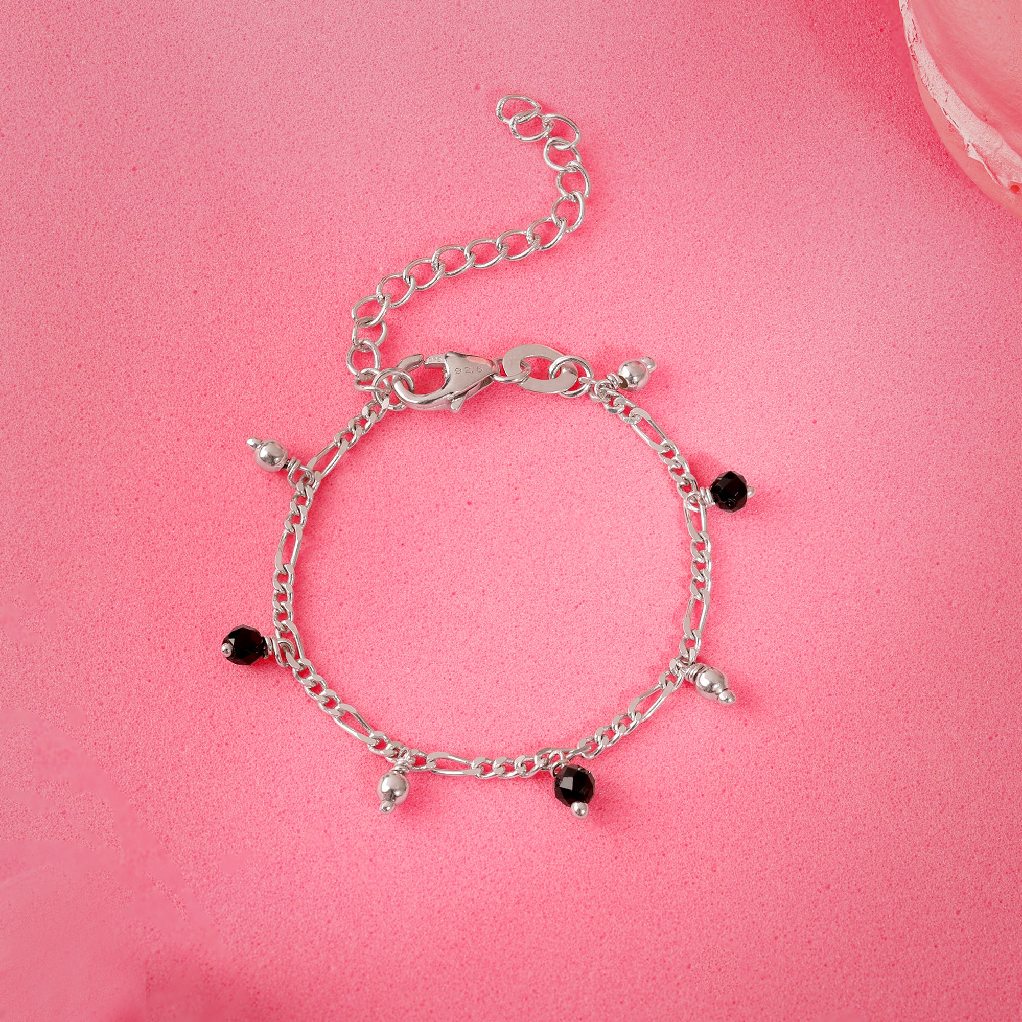 Silver Dua Kids Anklet Pair - Image 4
