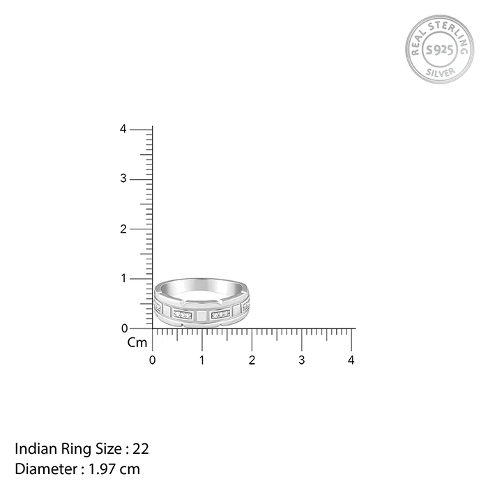 Silver Empire Edge Ring For Him - Image 7