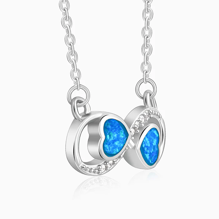 Silver Endless Embrace Necklace - Image 4
