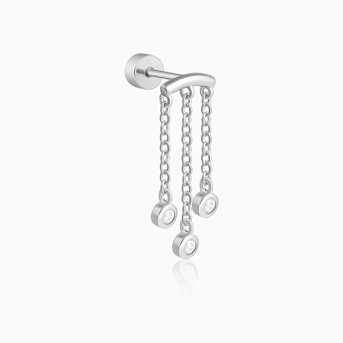 Silver Enigma Ear Piercings Sets - Image 4