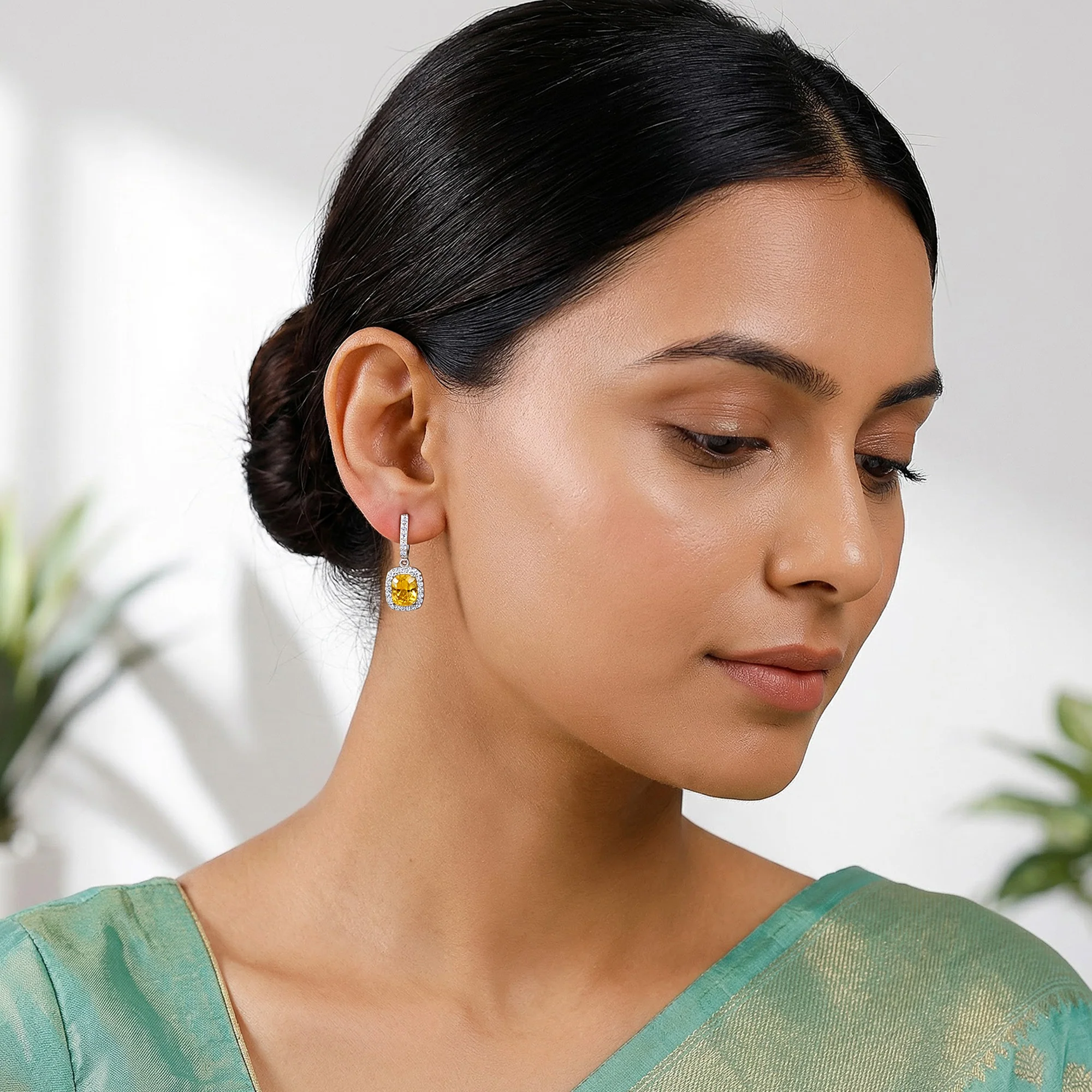 Silver Epona Earrings - Image 3