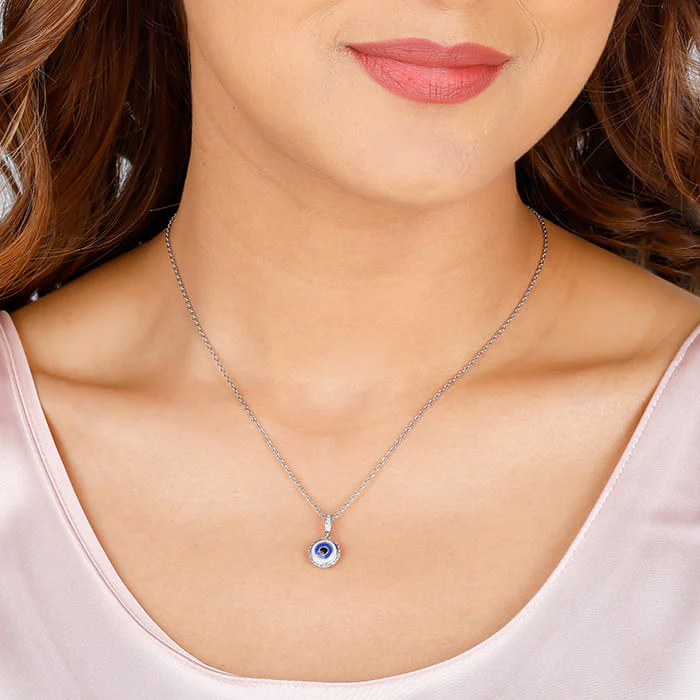 Silver Evil Eye Charm - Image 3