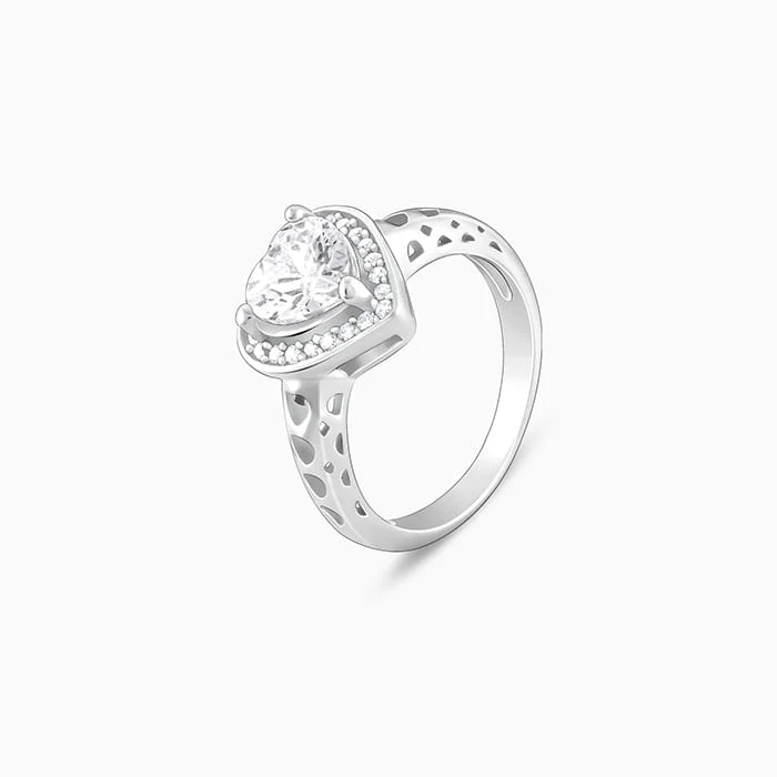 Silver Fall in Love Ring - Image 4