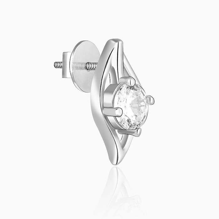 Silver Falling Dew Earrings - Image 4