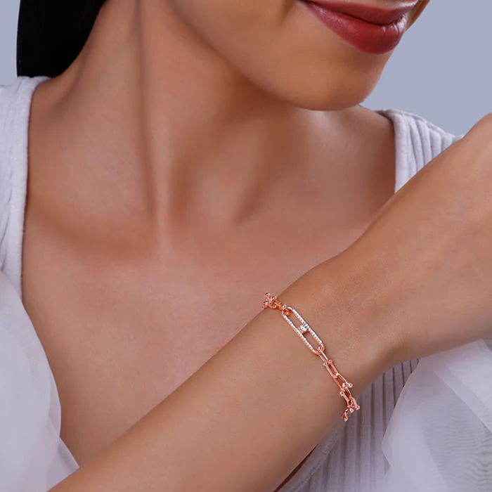 Rose Gold Dreamwave Bracelet - Image 3