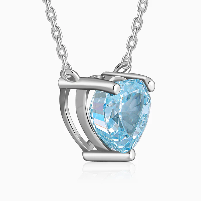 Silver Kiss Me Necklace - Image 4