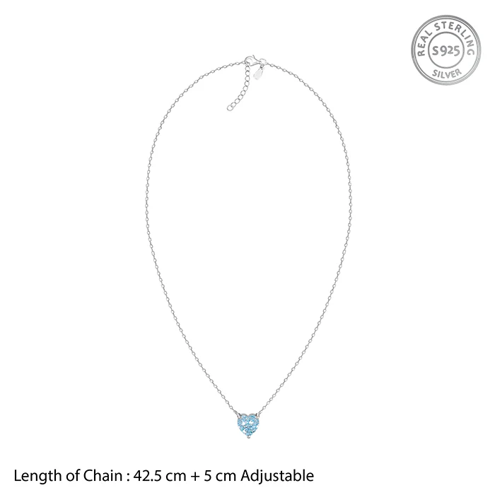 Silver Kiss Me Necklace - Image 6
