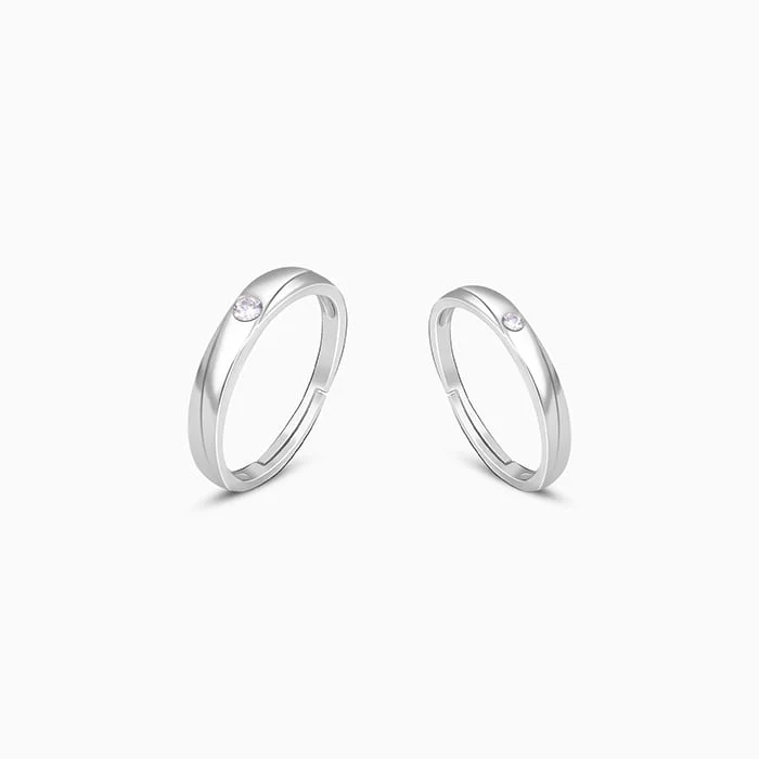 Silver Forever Couple Bands - Image 4