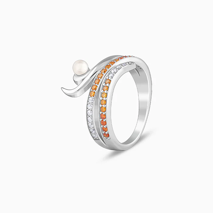 Silver Layered Gaia Ring - Image 4