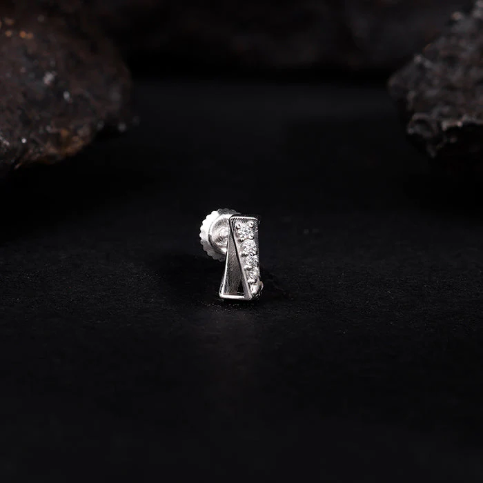Silver Walker Stud For Him - Image 3
