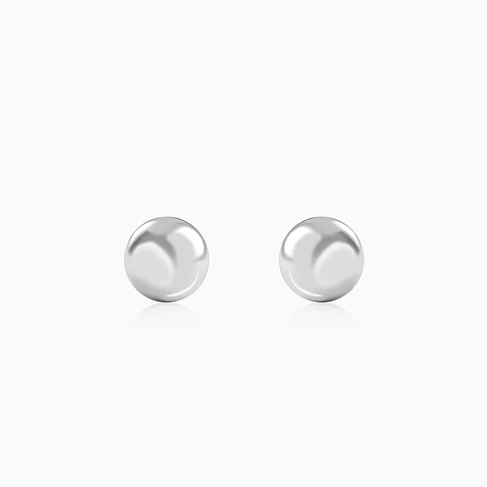 Silver Glow Power Earrings