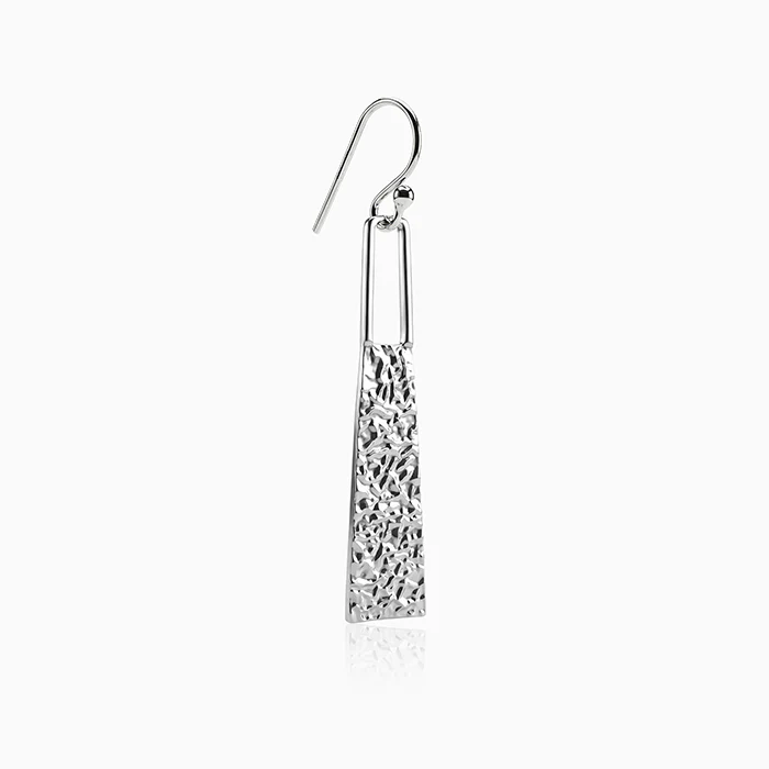 Silver Glowy Bar Danglers - Image 4