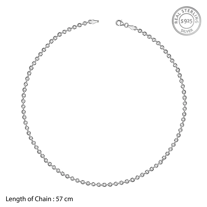 Silver Gracious Link Chain For Him - Image 5