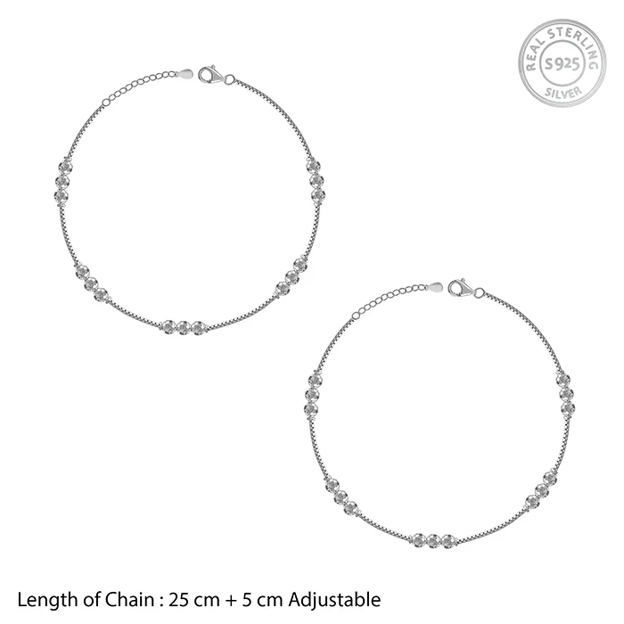 Silver Havana Anklet - Image 4