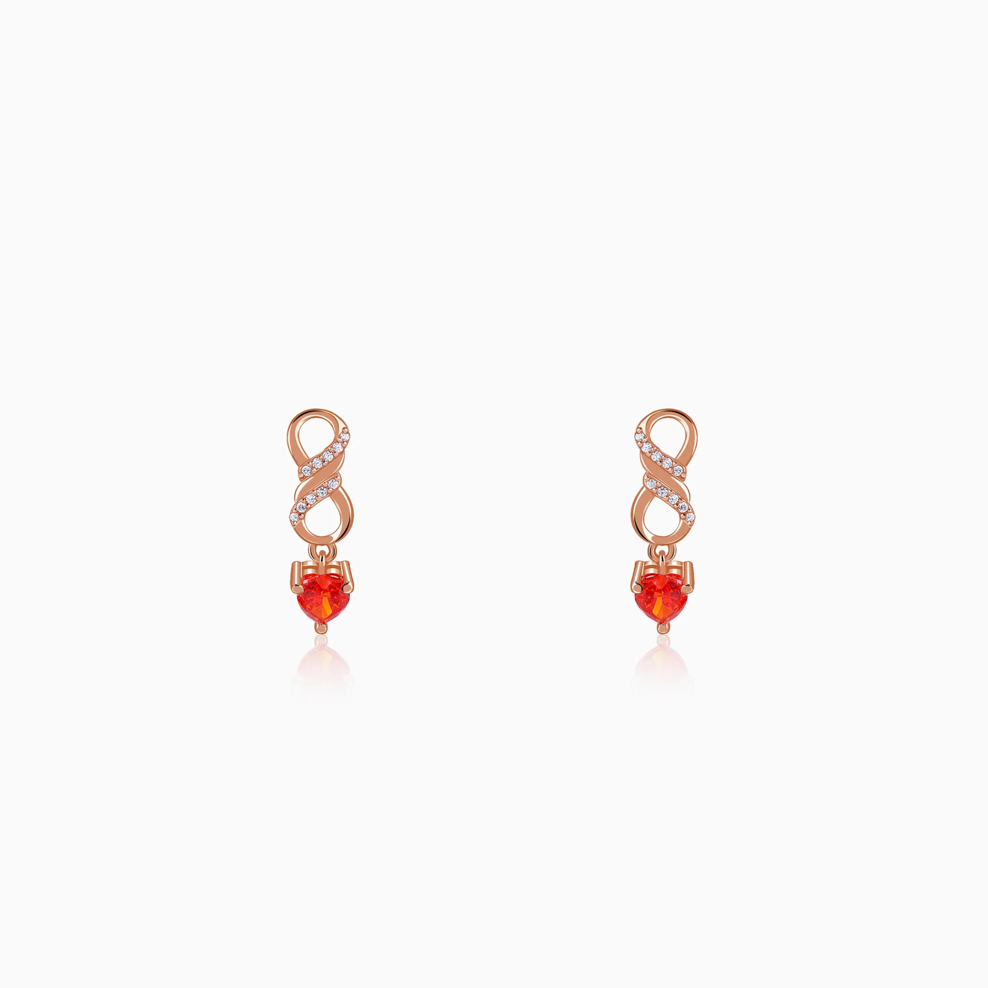 Rose Gold Choosing You Earrings