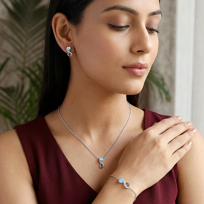 Silver Heart Everlasting Set of 3 - Image 3