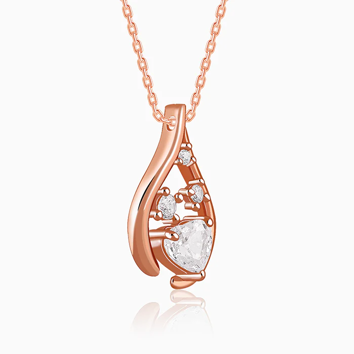 Rose Gold All of Me Necklace - Image 4